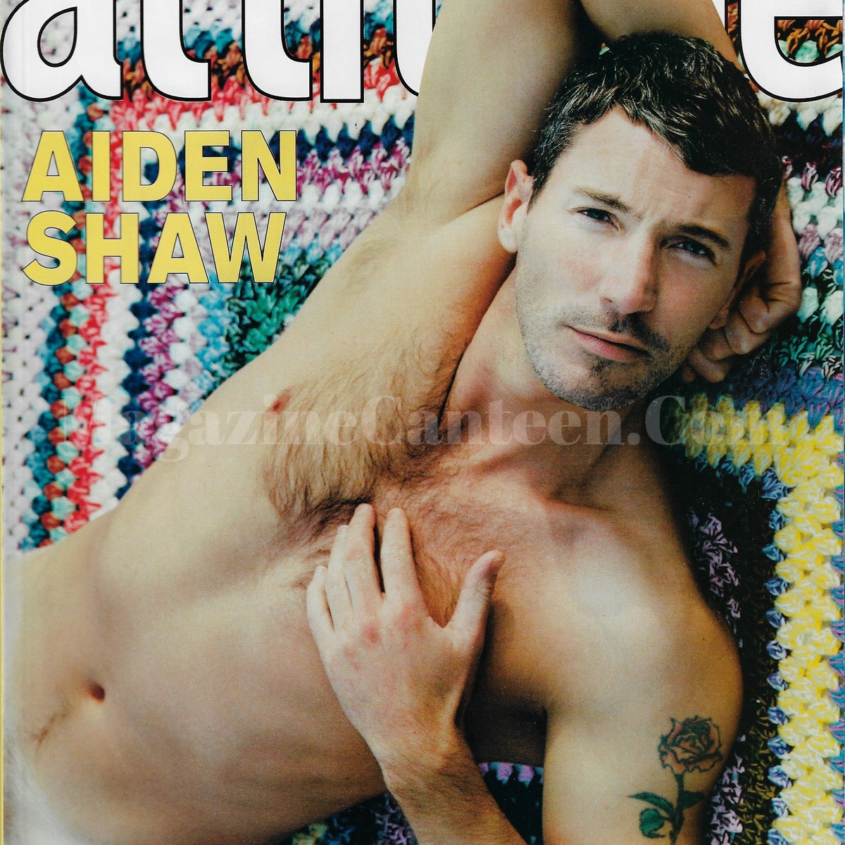 Attitude Magazine 87 - Aiden Shaw 2001