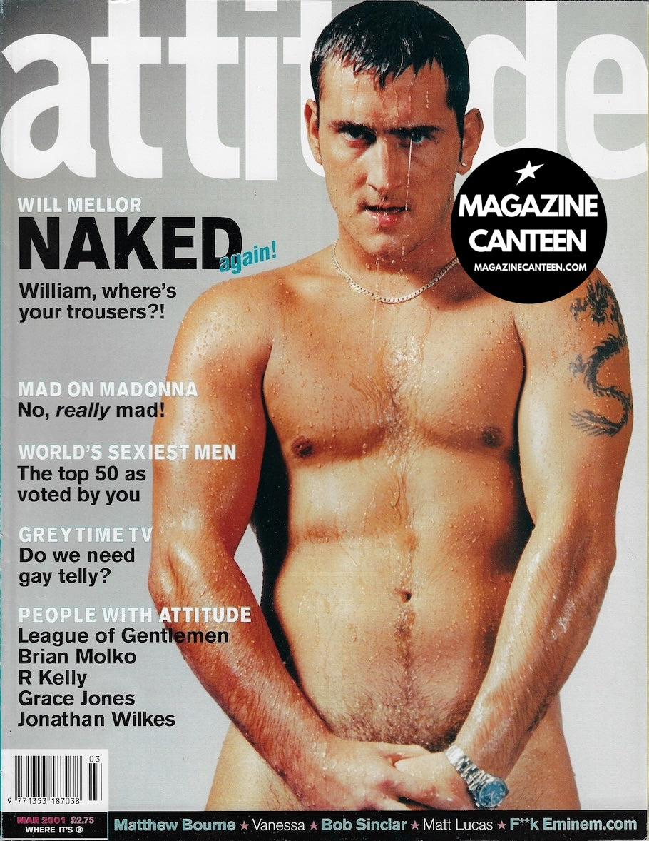 Attitude Magazine 83 - Will Mellor BRIAN MOLKO Placebo