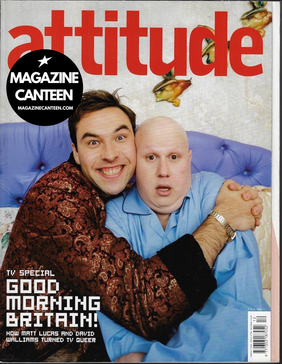 Attitude Magazine 128 - David Walliams MATT LUCAS Stefan Booth