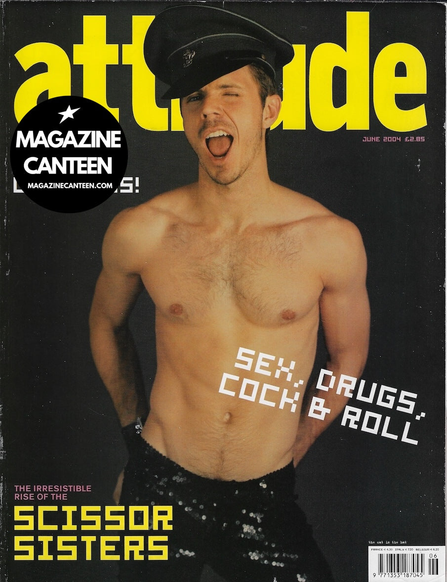 Attitude Magazine 122 - Jake Shears CARRIE FISHER Scott Mills