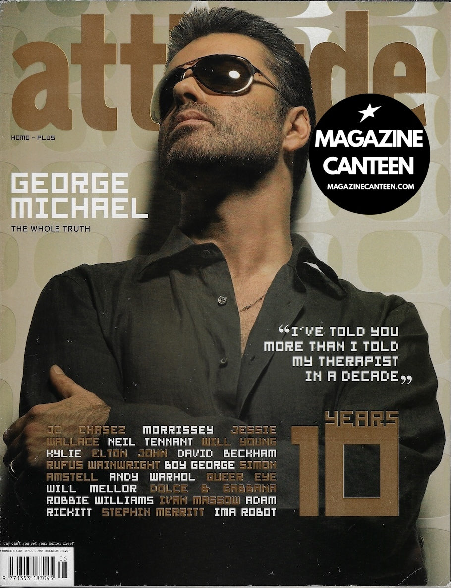 Attitude Magazine 121 - George Michael KIM JONES Nsync