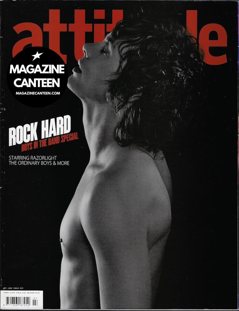 Attitude Magazine 135 - Johnny Borrell RAZORLIGHT Bananarama