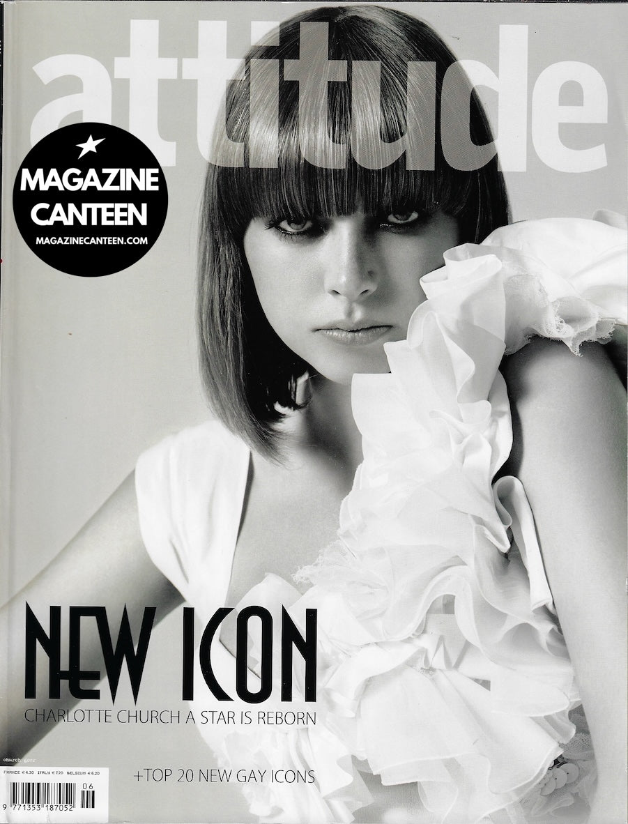 Attitude Magazine 134 - Charlotte Church MARC ALMOND Suede
