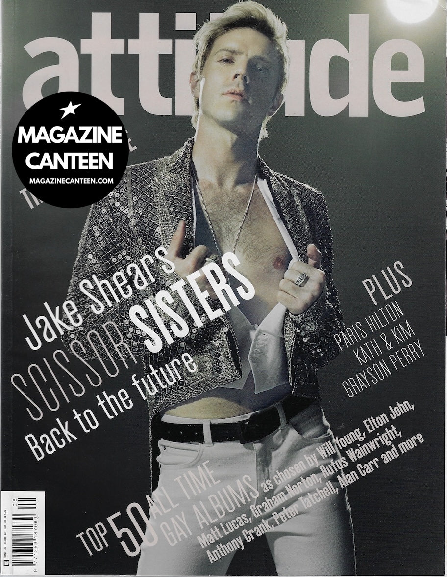 Attitude Magazine 148 - JAKE SHEARS The Scissor Sisters