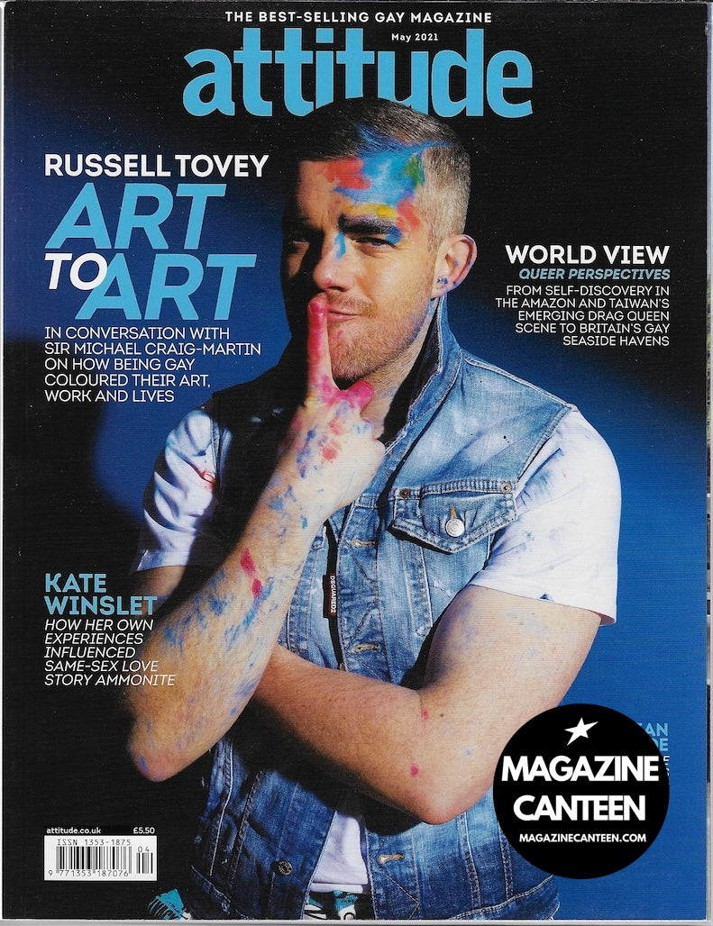 Attitude Magazine 334 - Russell Tovey 2021 B