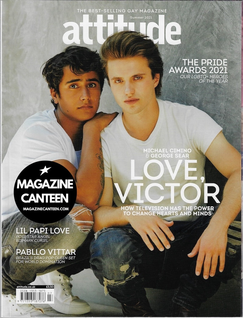 Attitude Magazine 337 - Michael Cimino & George Sear 2021