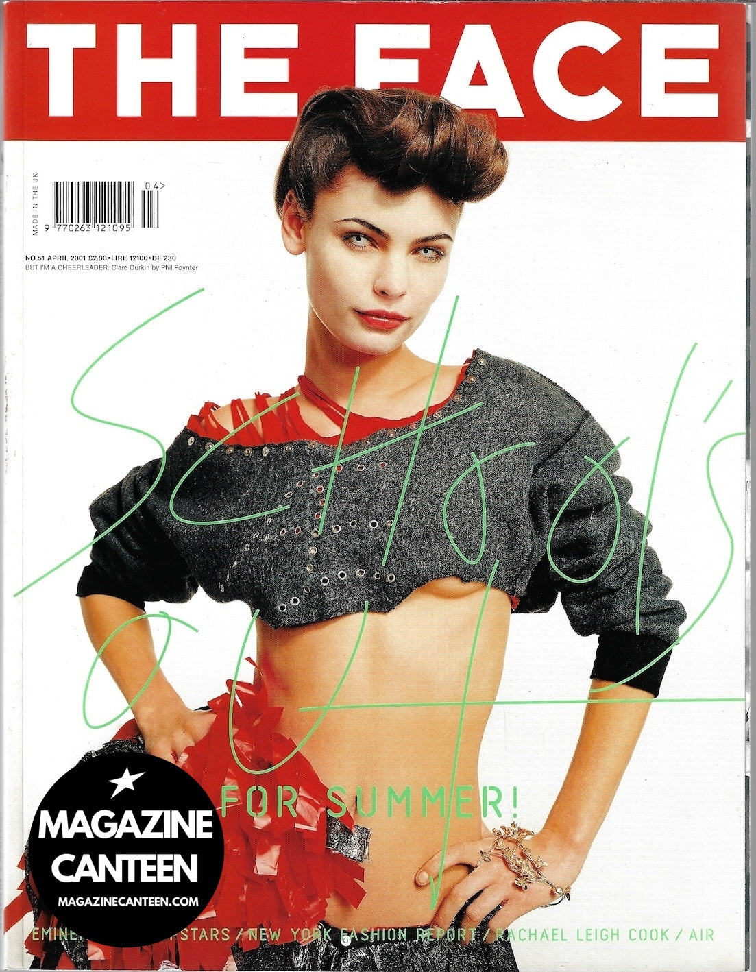 The Face Magazine 2001 - Clare Durkin HEAR'SAY