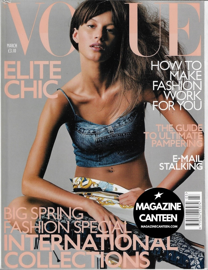 Vogue Magazine March 2000 - GISELE BUNDCHEN