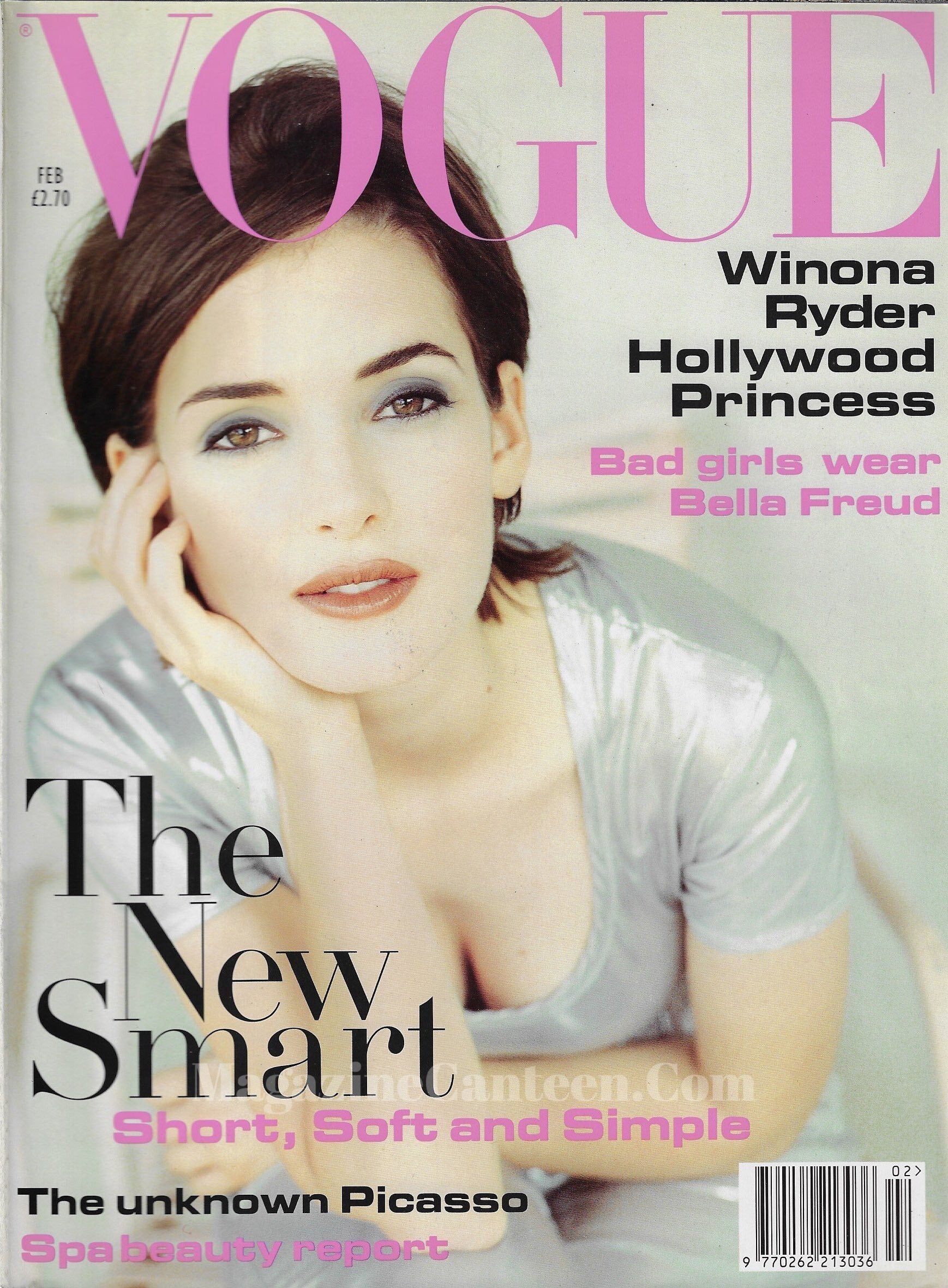 Vogue Magazine February 1994 - Winona Ryder