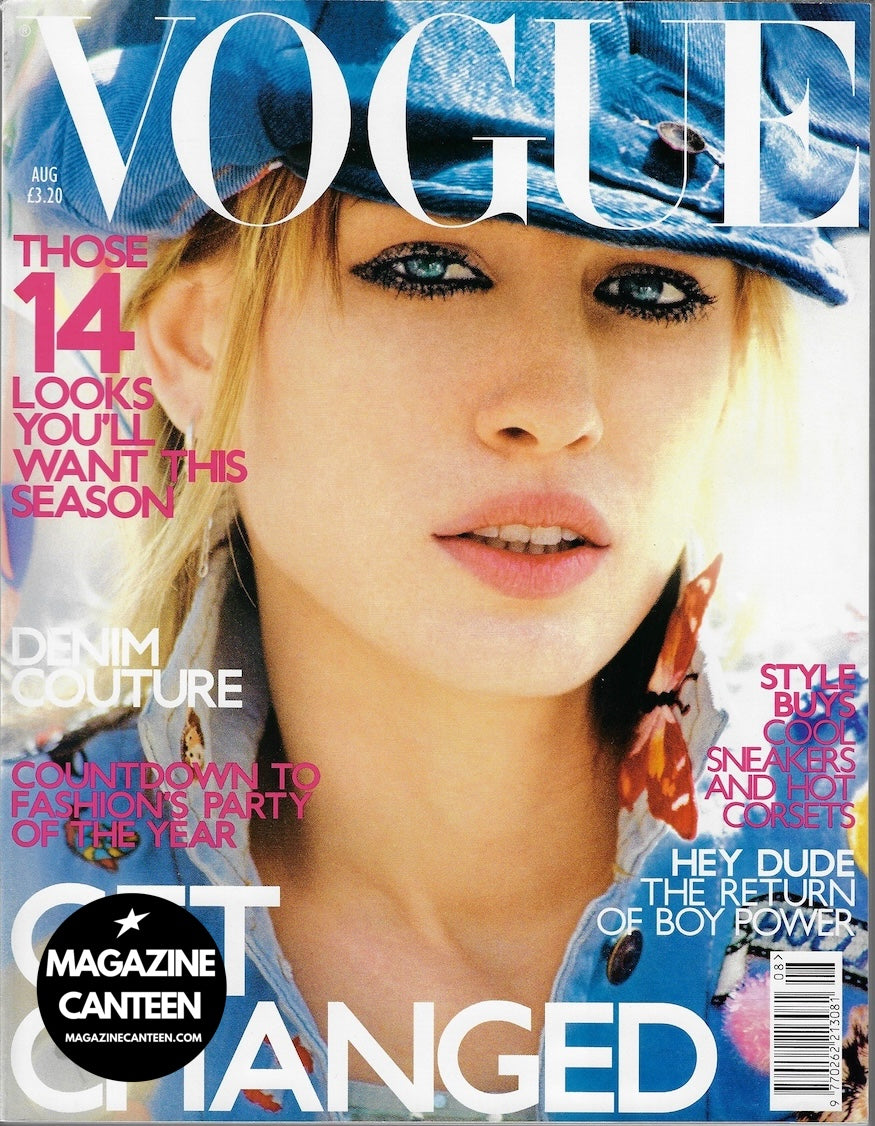 Vogue Magazine August 2001 - Nataša Vojnović