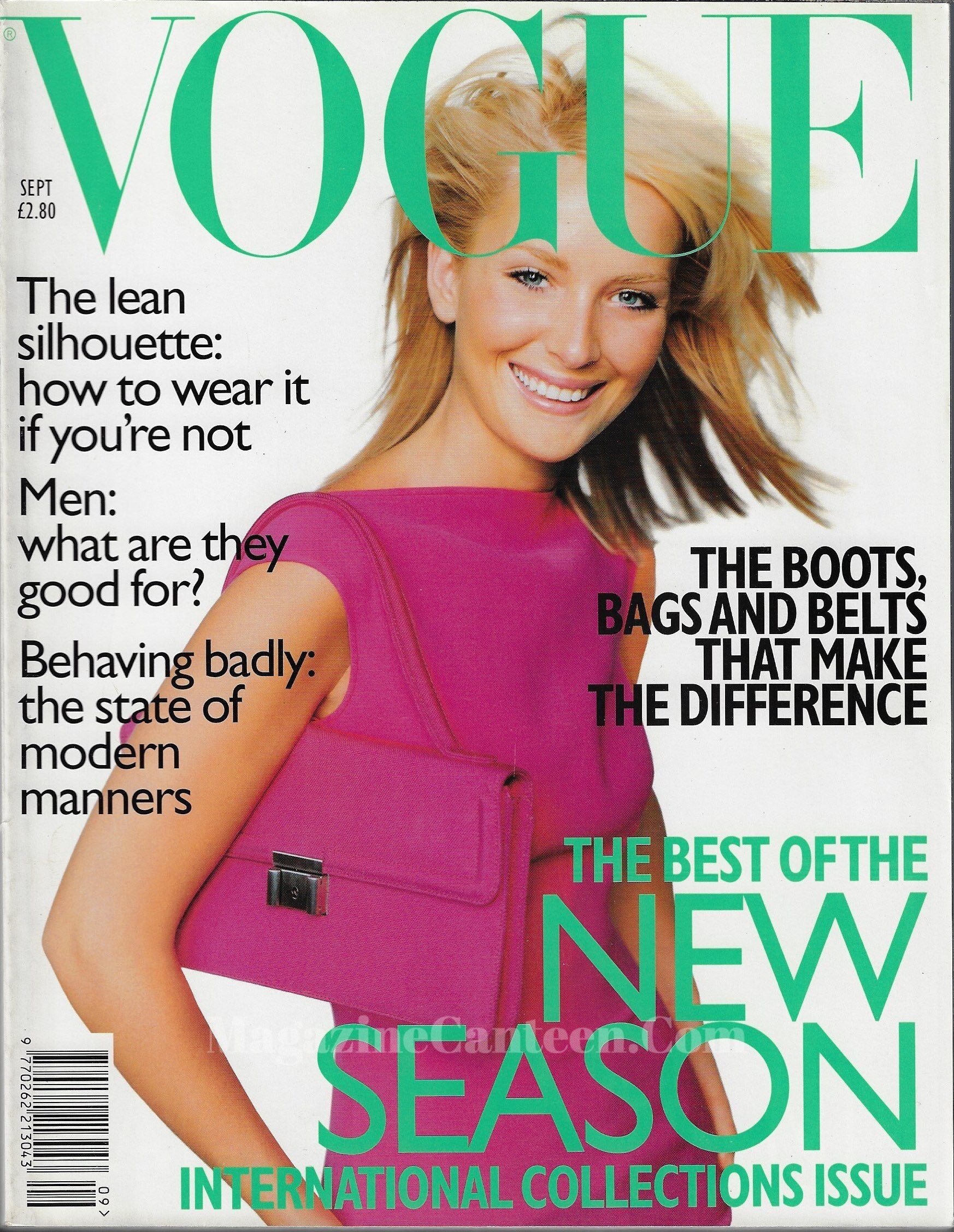 Vogue Magazine September 1996 - Georgina Grenville