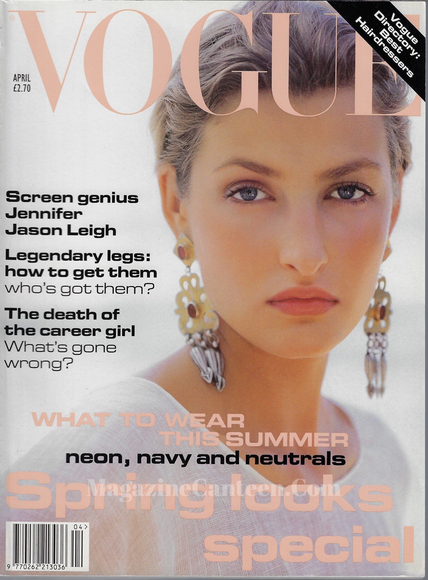 Vogue Magazine April 1994 - Tereza Maxova