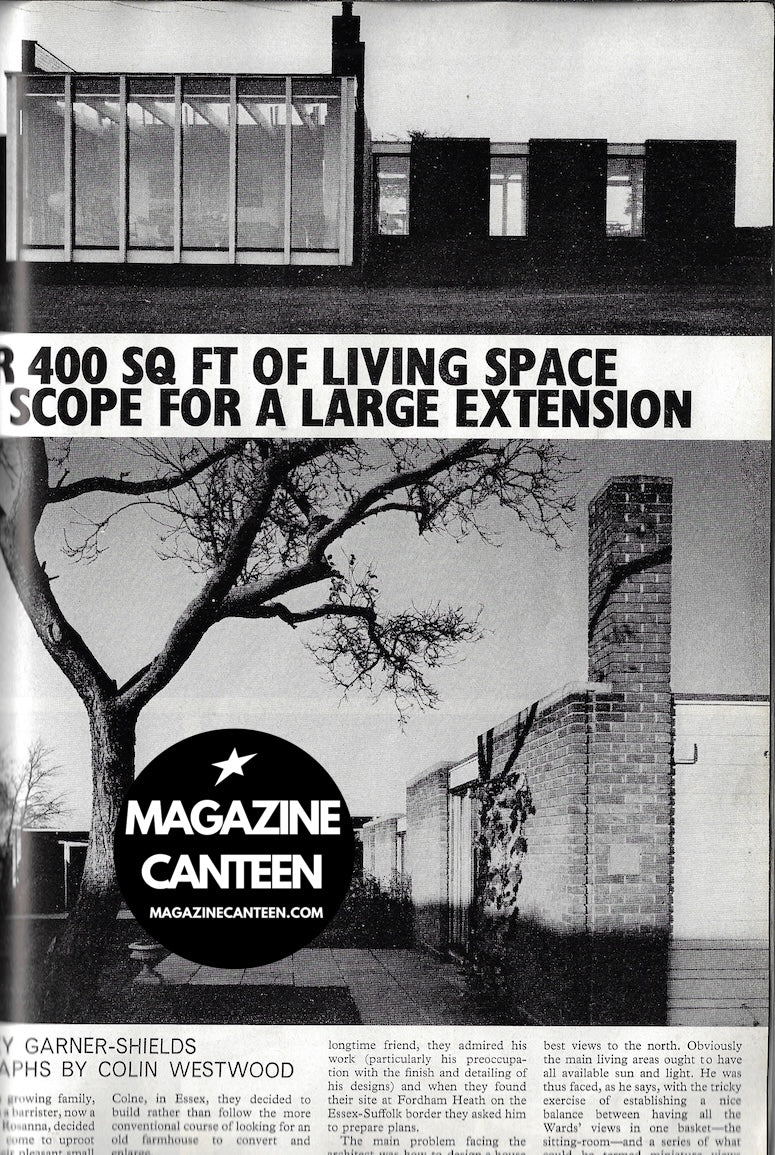 House And Gardens Magazine - BRYAN THOMAS The House On The Heath