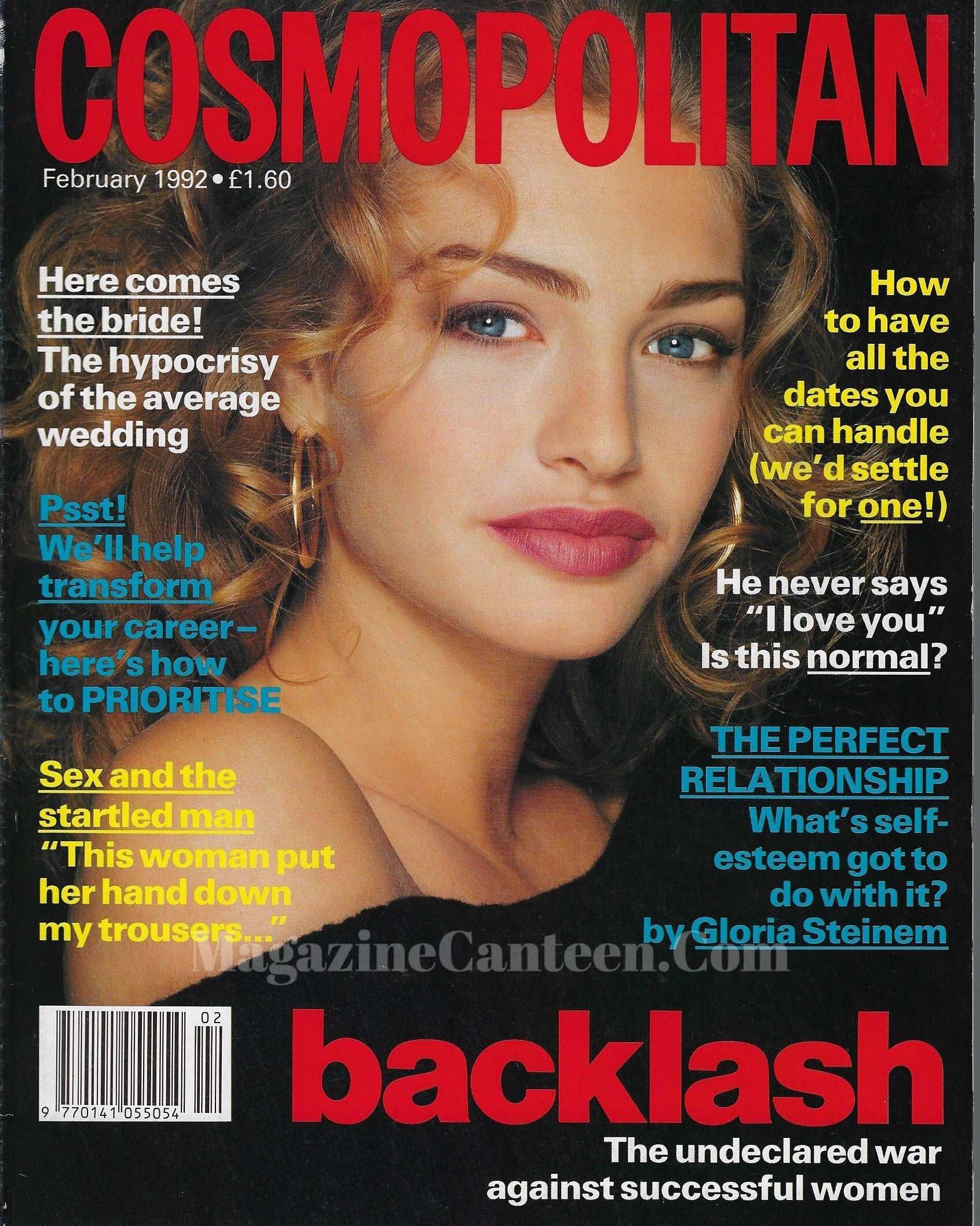 Cosmopolitan Magazine - Michaela Bercu 1992