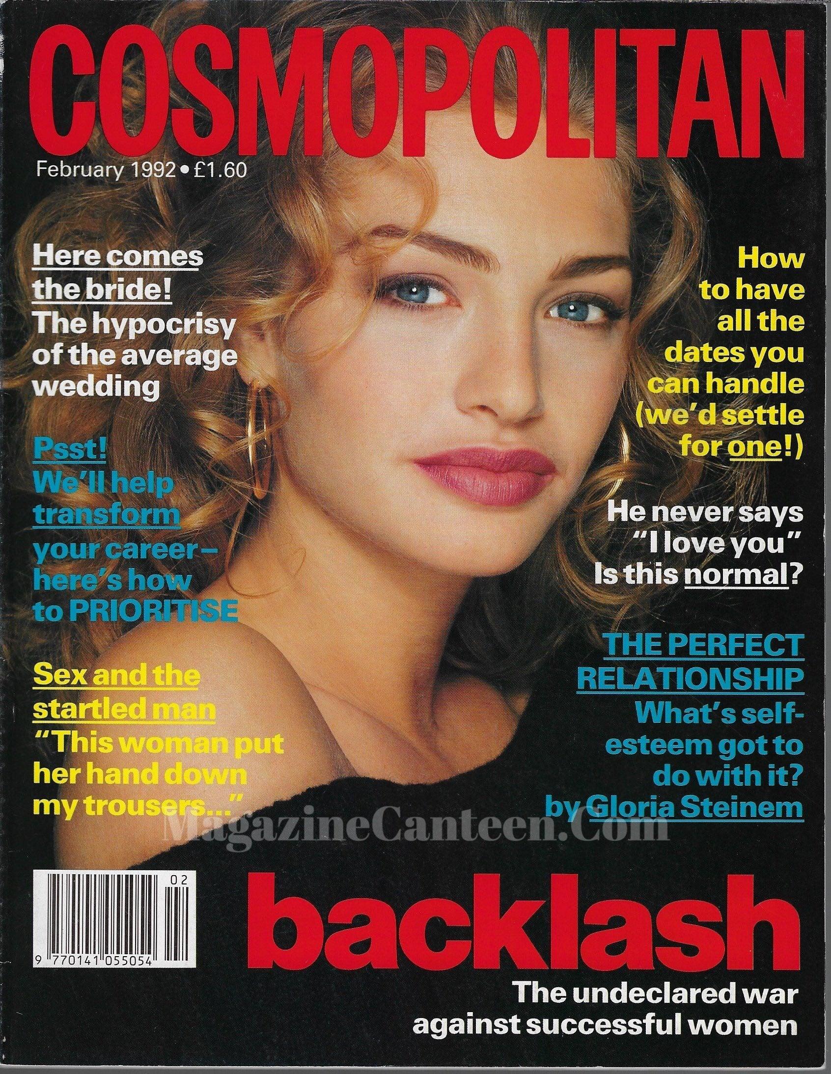 Cosmopolitan Magazine - Michaela Bercu 1992