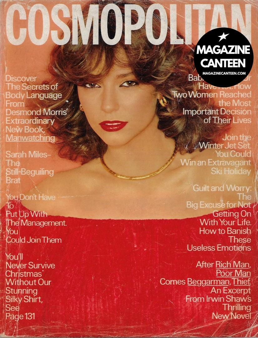 Cosmopolitan Magazine - Rachel Ward DAVID BAILEY Sarah Miles