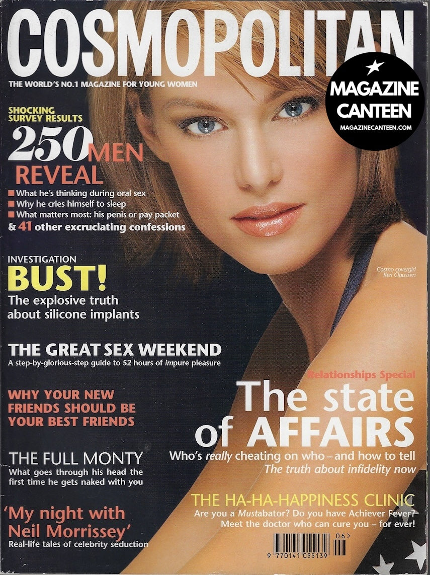 Cosmopolitan Magazine - Keri Claussen MATT LEBLANC Adriana Sklenarikova