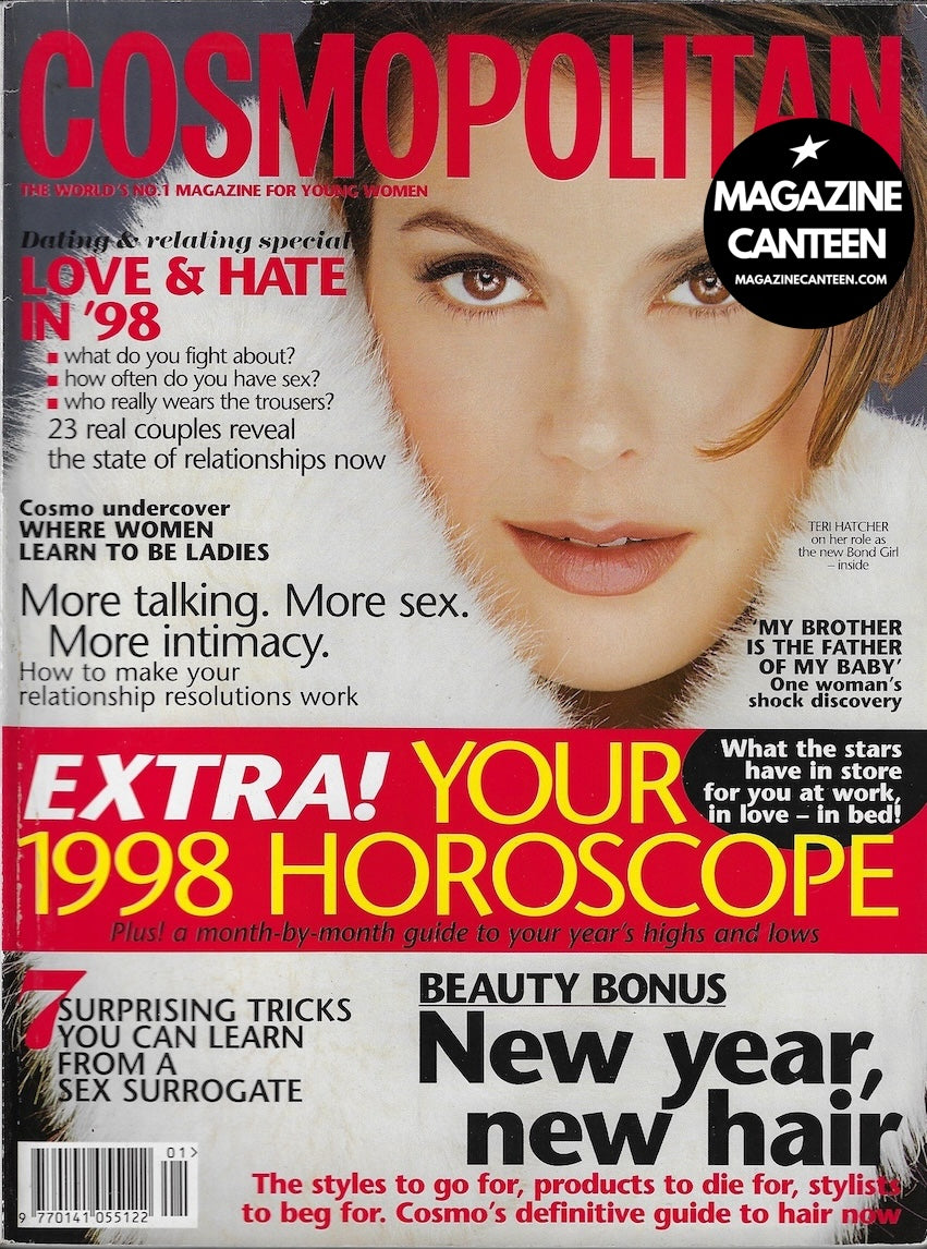 Cosmopolitan Magazine - TERI HATCHER Almudena Fernandez TONY MCGEE