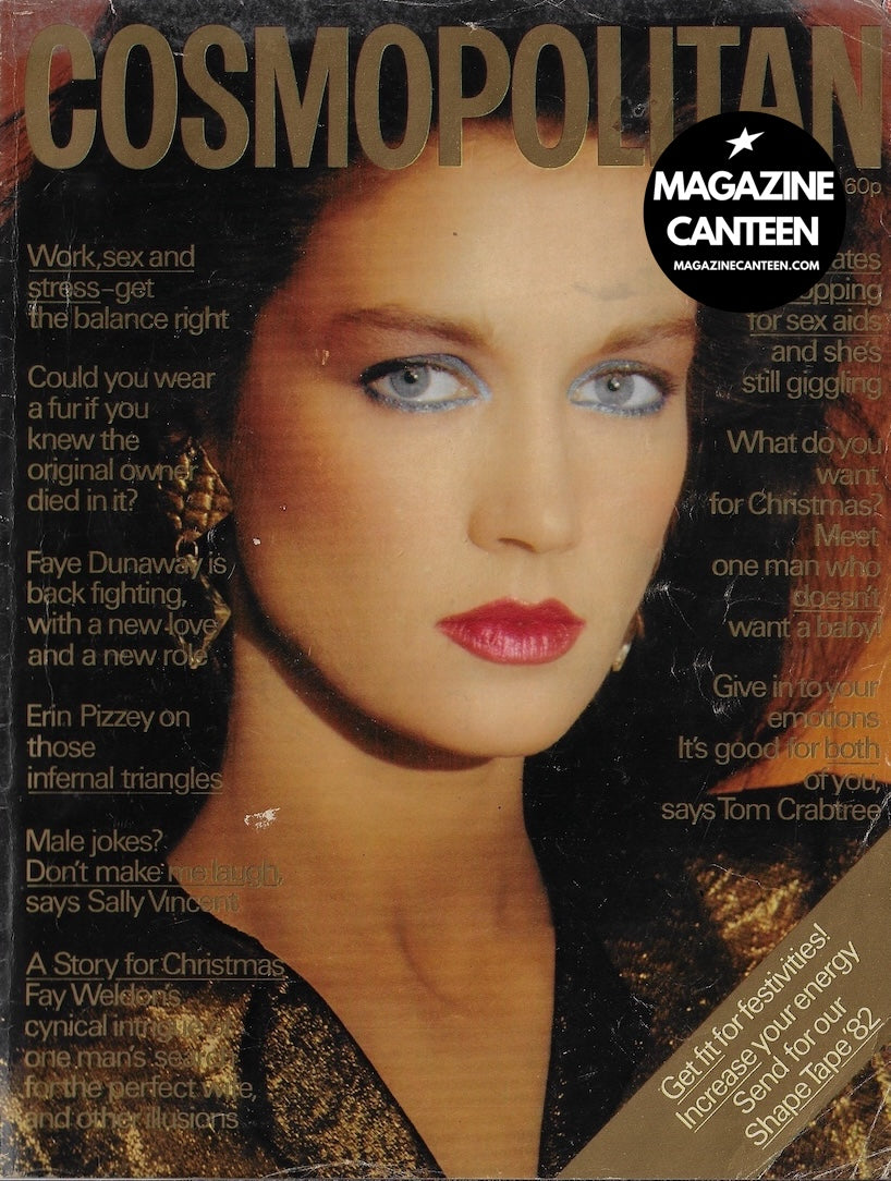 Cosmopolitan Magazine - Kristin Darnell TONY MCGEE Faye Dunaway 1981
