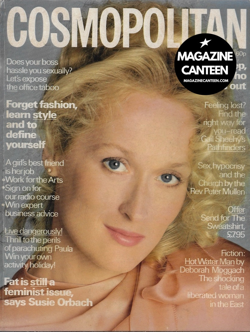 Cosmopolitan Magazine - Meryl Streep TONY MCGEE Terry Wogan