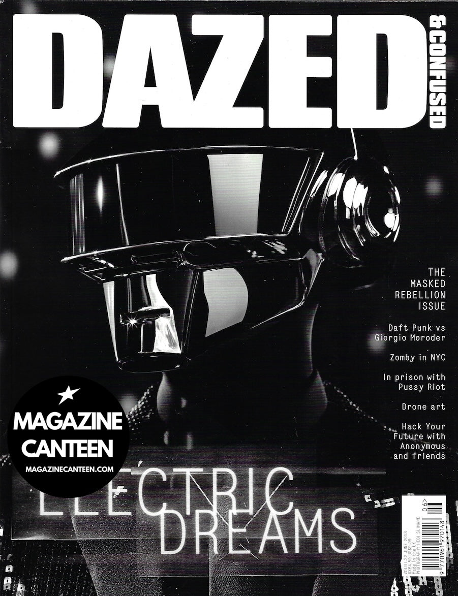 Dazed & Confused Magazine - DAFT PUNK 2013 Julia Nobis GIORGIO MORODER