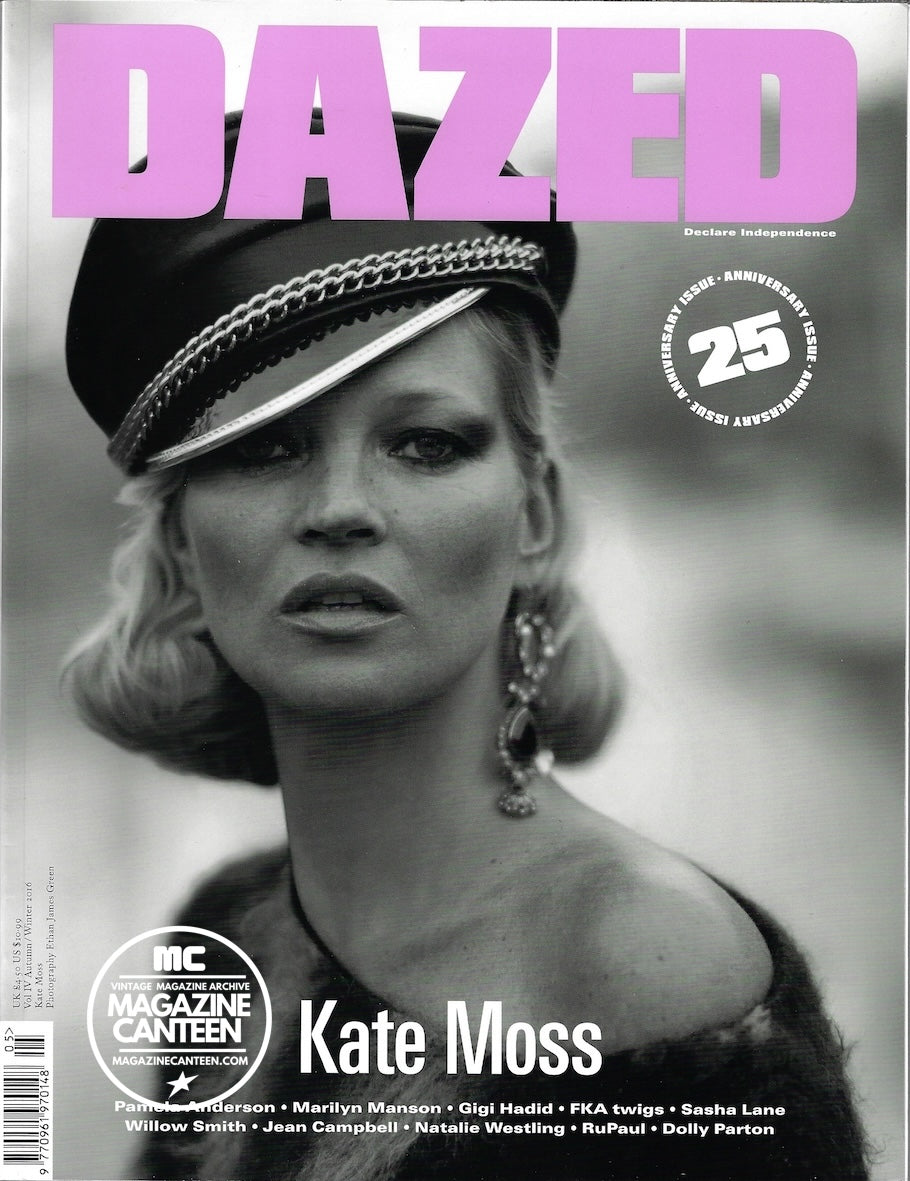 Dazed & Confused Magazine - Kate Moss 2016