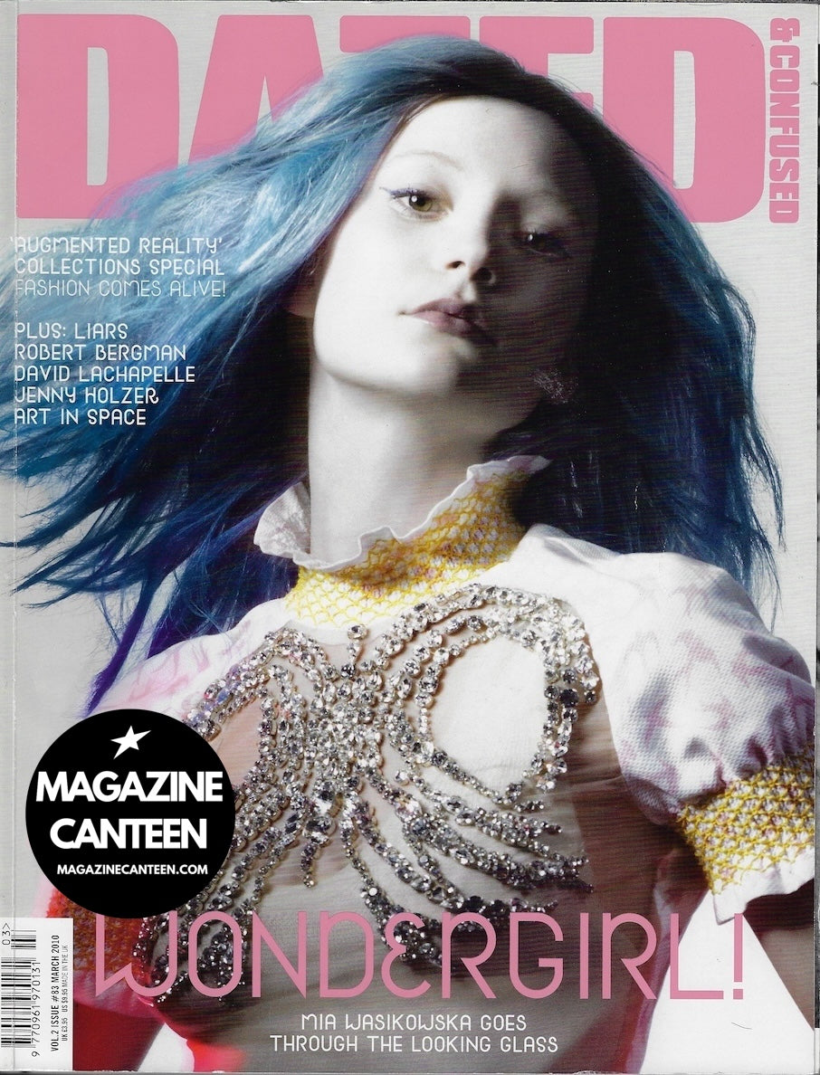Dazed & Confused Magazine - Mia Wasikowska ROBERT SHEEHAN David Armstrong