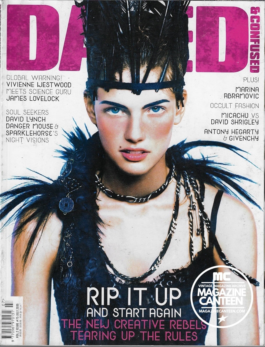 Dazed & Confused Magazine - Mariano Vivanco DAVID LYNCH Vivienne Westwood
