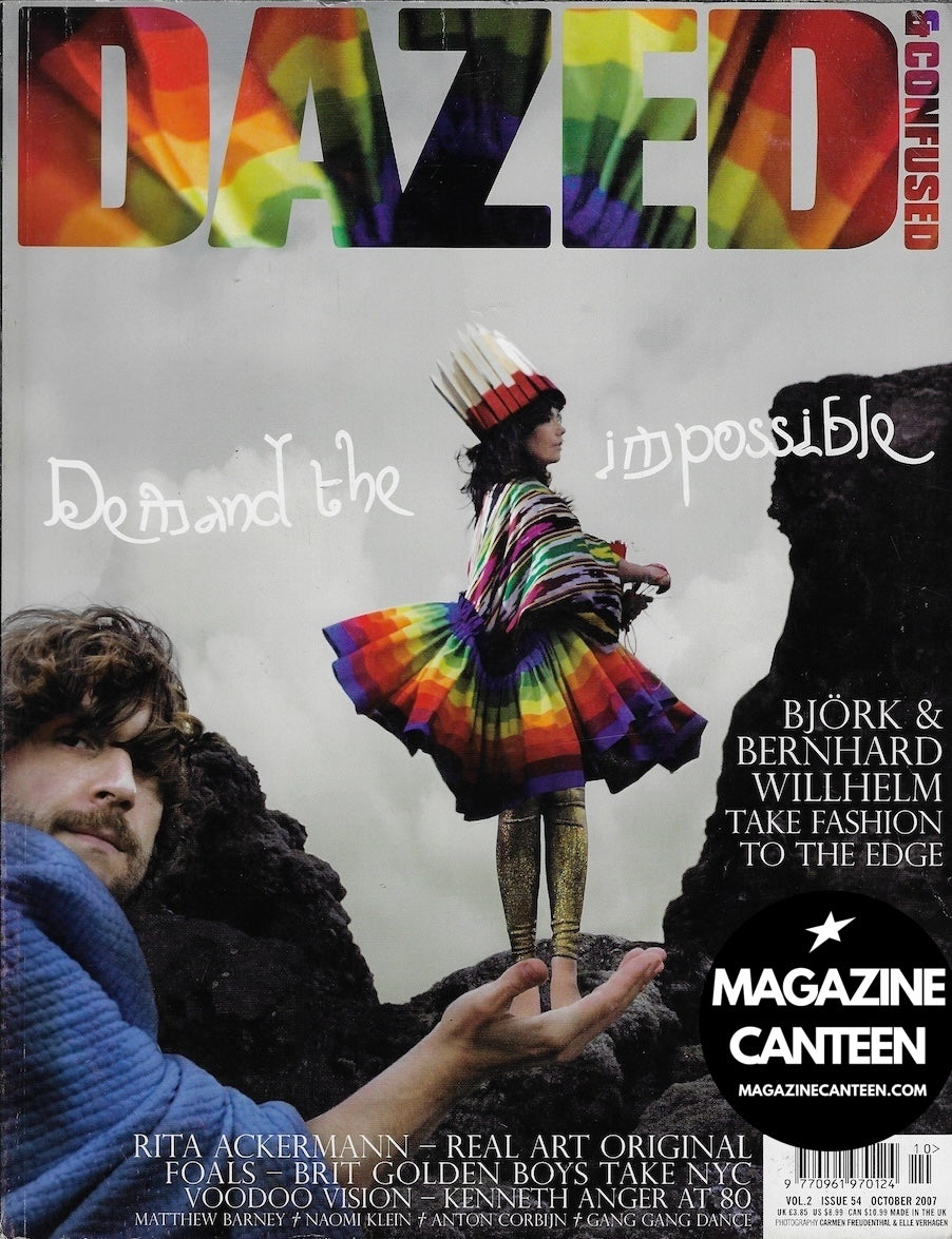 Dazed & Confused Magazine - BJORK Bernhard Willhelm SAM RILEY