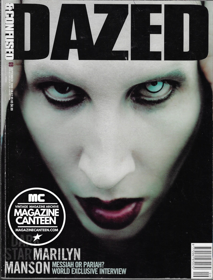 Dazed & Confused Magazine - Marilyn MANSON Chapman Brothers 2000