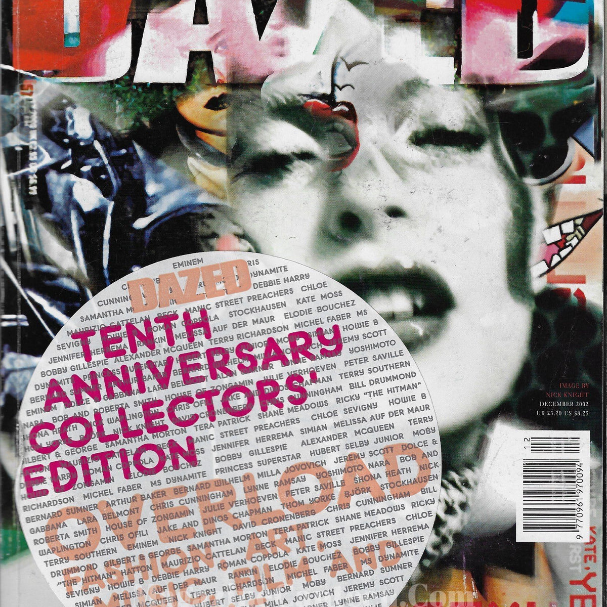 Dazed & Confused Magazine 2002 - Nick Knight – magazine canteen