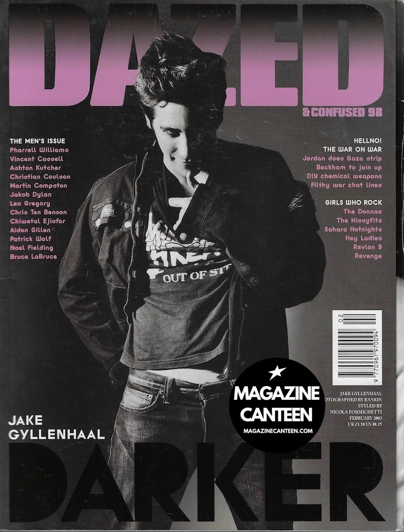 Dazed & Confused Magazine - JAKE GYLLENHAAL Noel Fielding AIDAN GILLEN