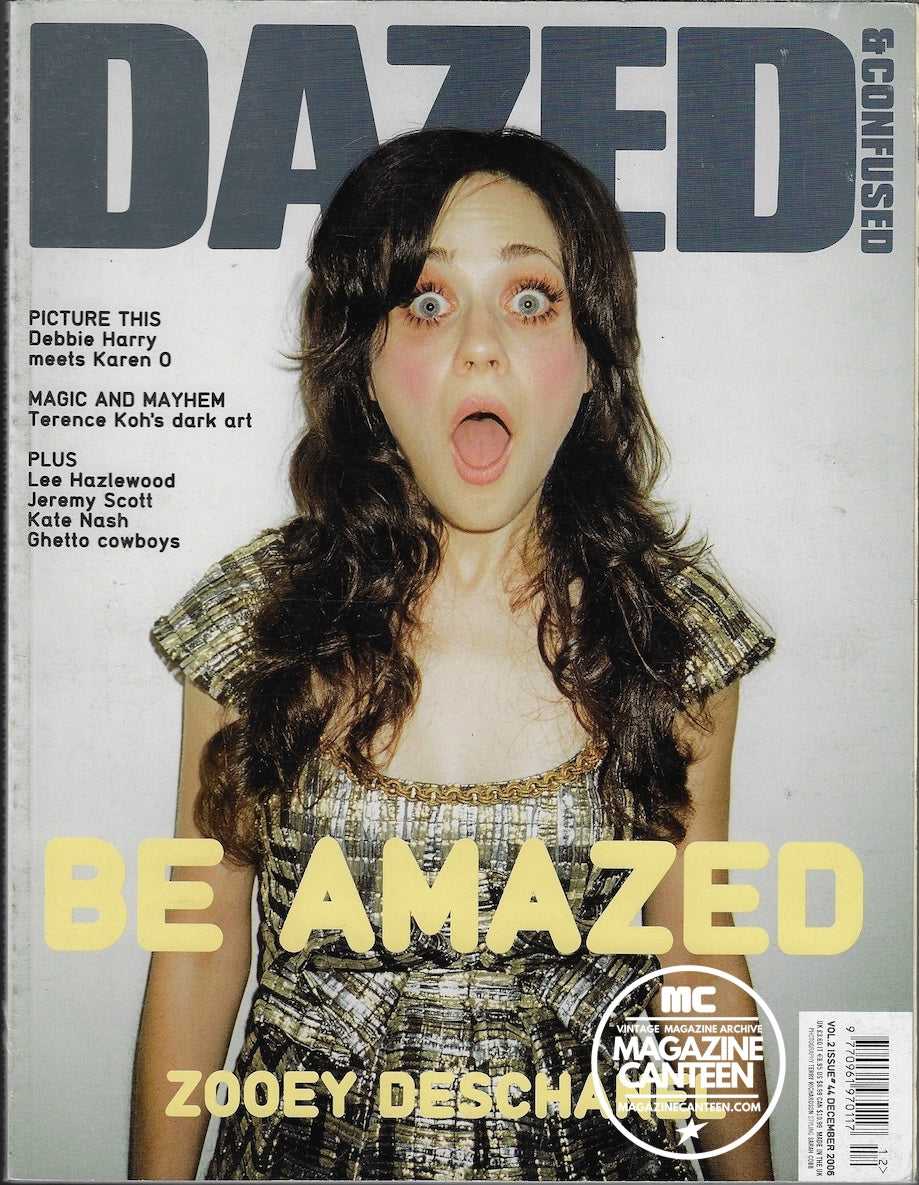 Dazed & Confused Magazine - ZOOEY DESCHANEL Terry Richardson DEBBIE HARRY