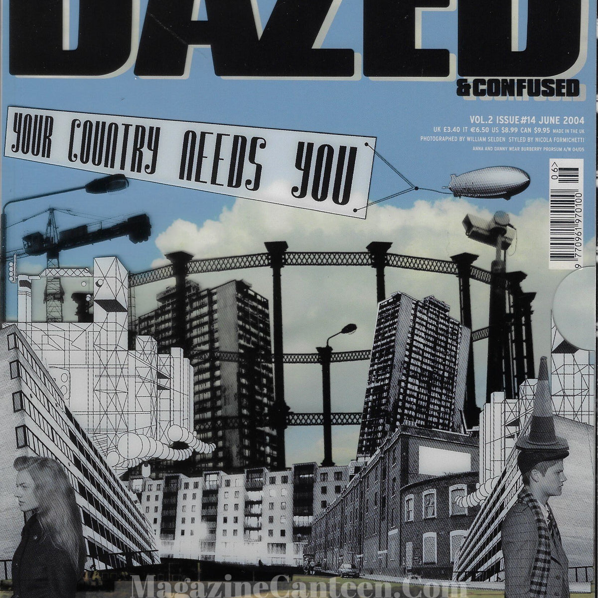 Dazed & Confused Magazine 2004 - Danny Beauchamp – magazine canteen