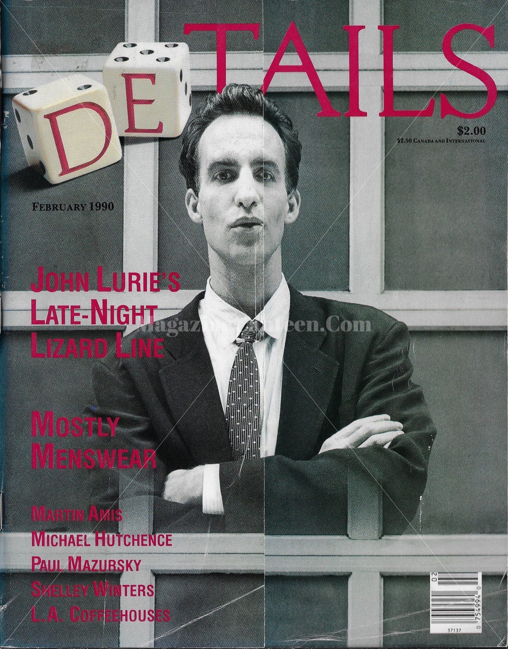 Details Magazine - John Lurie Michael Hutchence