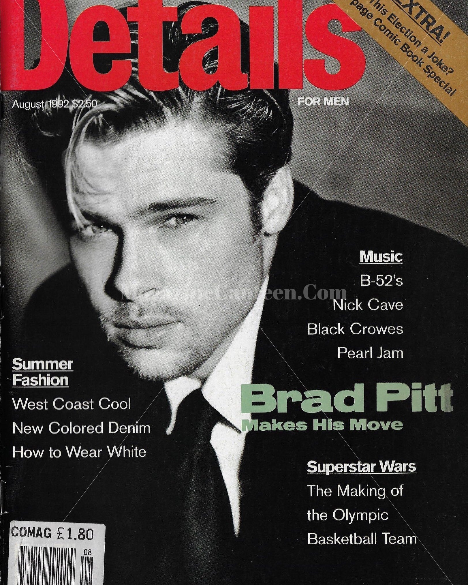 Details Magazine - Brad Pitt Bruce Weber