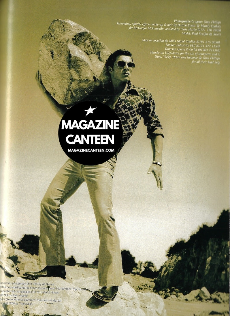 Male Model PAUL SCULFOR Bionic ARNAUD attitude magazine