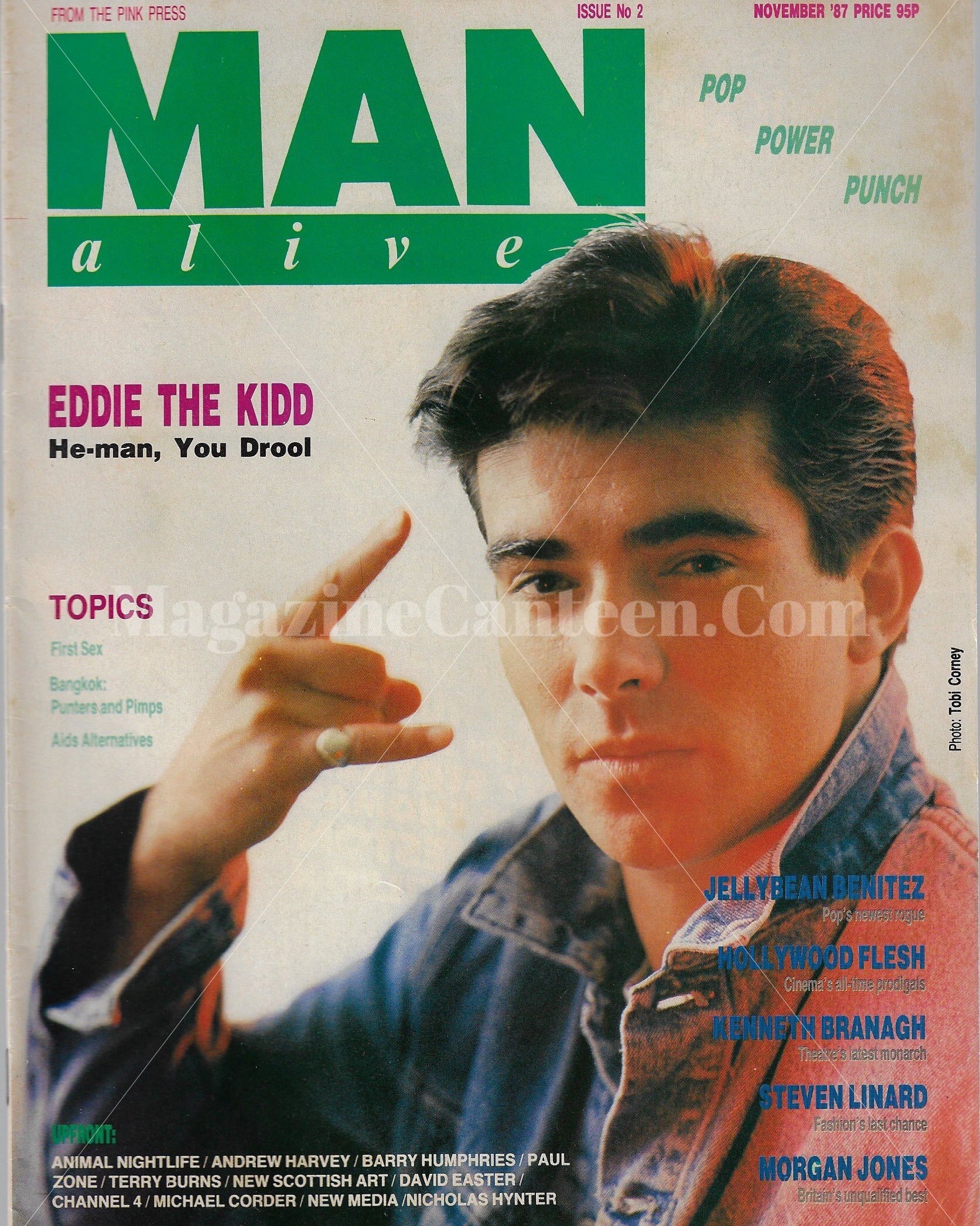 Man Alive Magazine - Eddie Kidd
