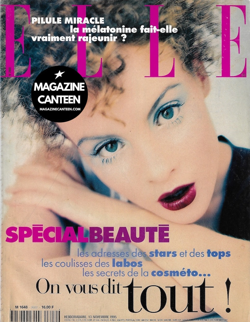 French Elle Magazine Michelle Behennah 1995