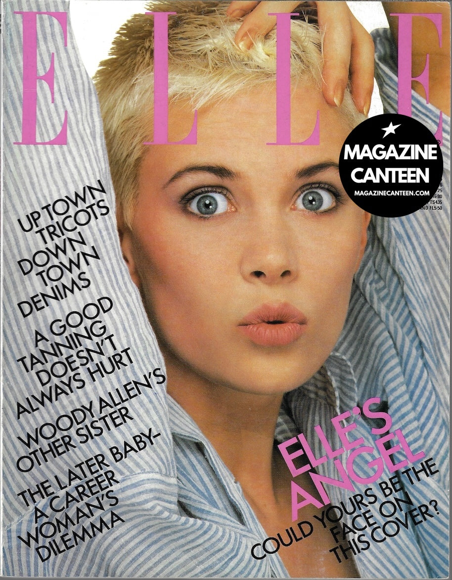 Elle Magazine - Angie Hill JOHN LYDON Naomi Campbell Jo Kelly
