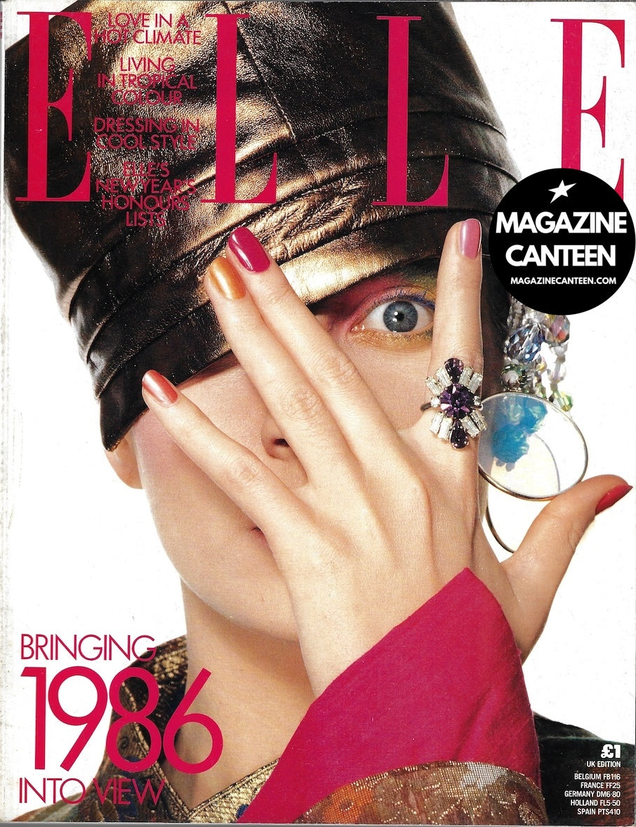 Elle Magazine - Steven Klein Renee Simonson Cindy Crawford Linda Evangelista