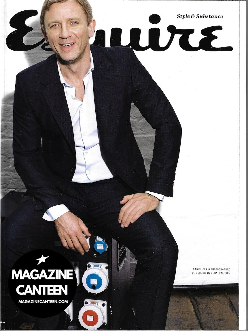 Esquire Magazine - DANIEL CRAIG Dominic Cooper Subscriber