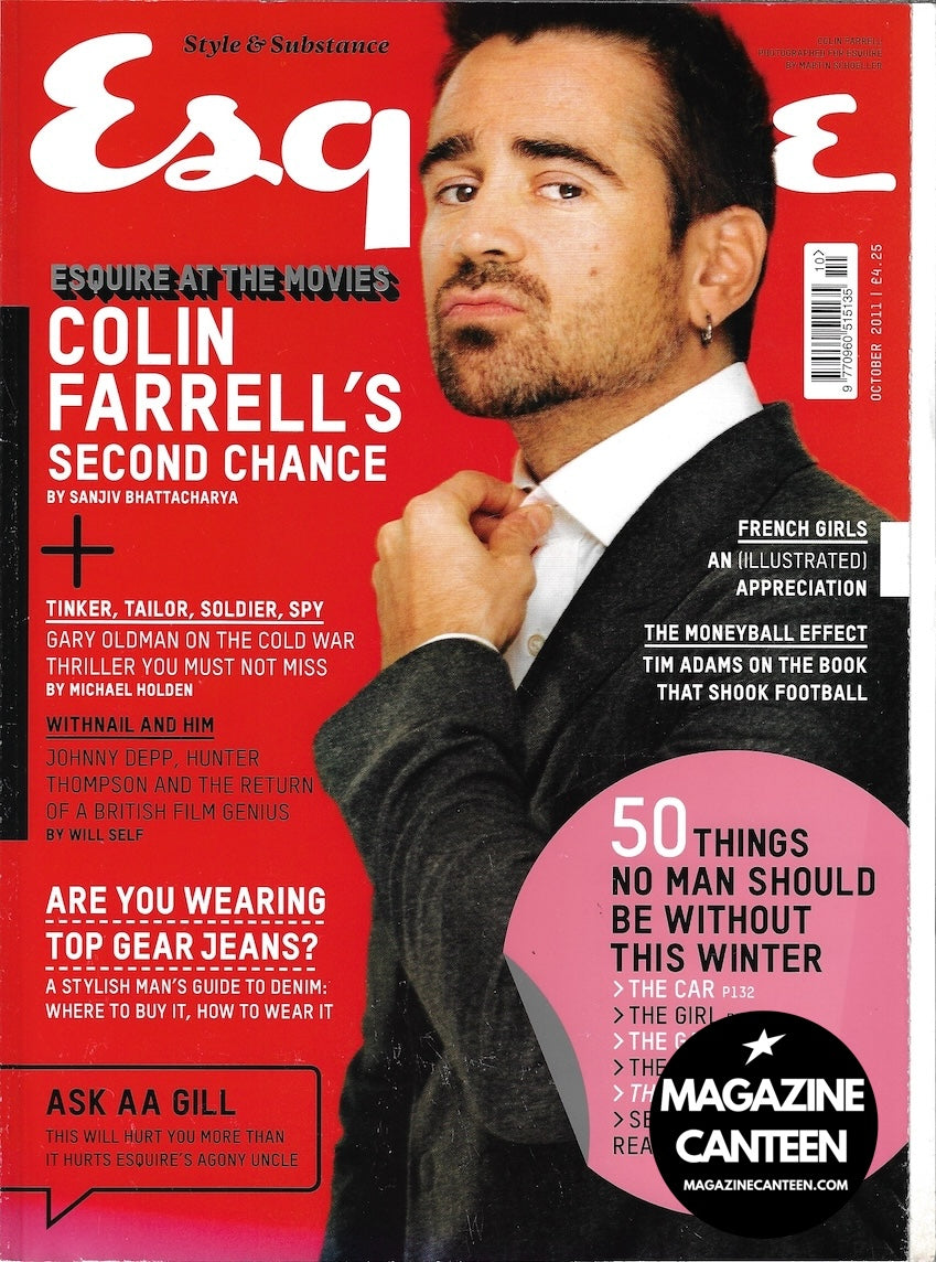 Esquire Magazine - Colin Farrell GARY OLDMAN Rafe Spall