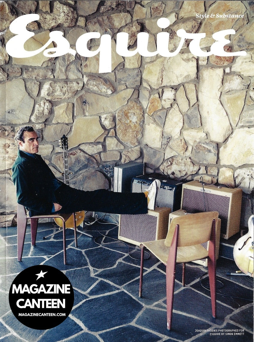 Esquire Magazine - Joaquin Phoenix RICHARD ARMITAGE Sam Claflin