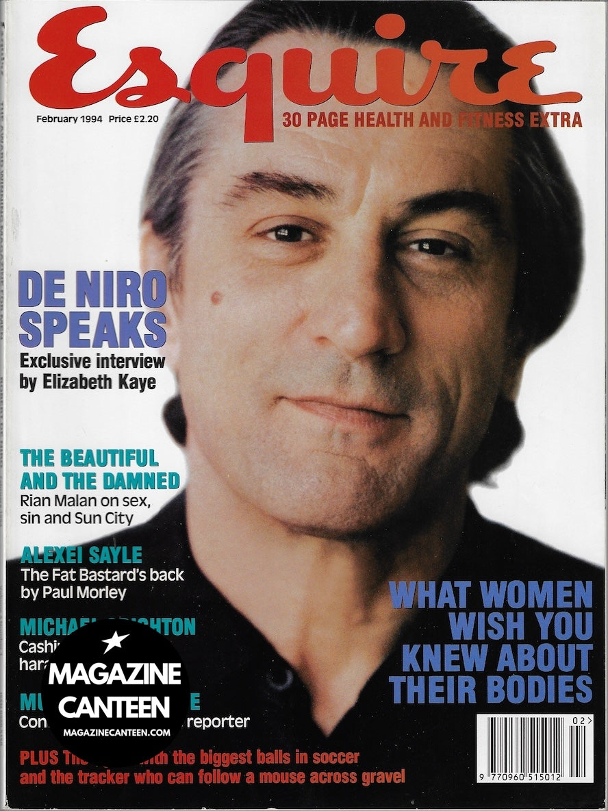 Esquire Magazine - Robert De Niro ALEXEI SAYLE Martin Scorsese