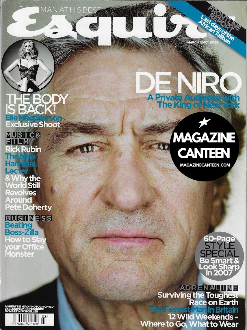 Esquire Magazine - Robert De Niro Jenson Button