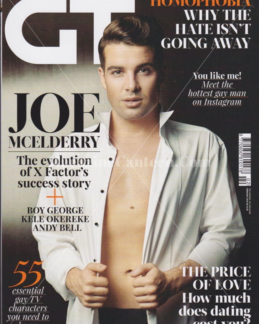 Gay Times Magazine - Joe McElderry Max Emerson