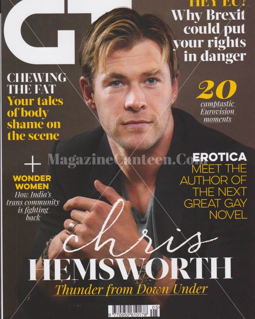Gay Times Magazine - Chris Hemsworth Sam Heughan