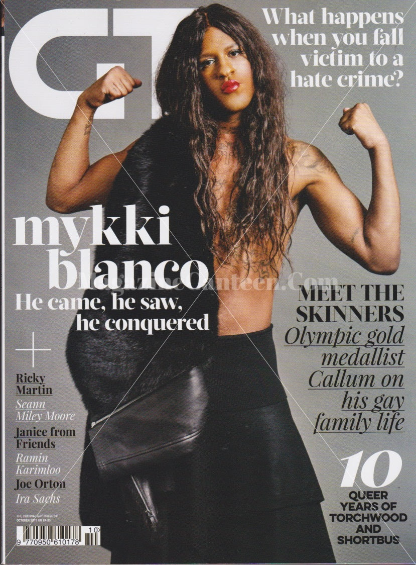 Gay Times Magazine - Mykki Blanco Ramin Karimloo