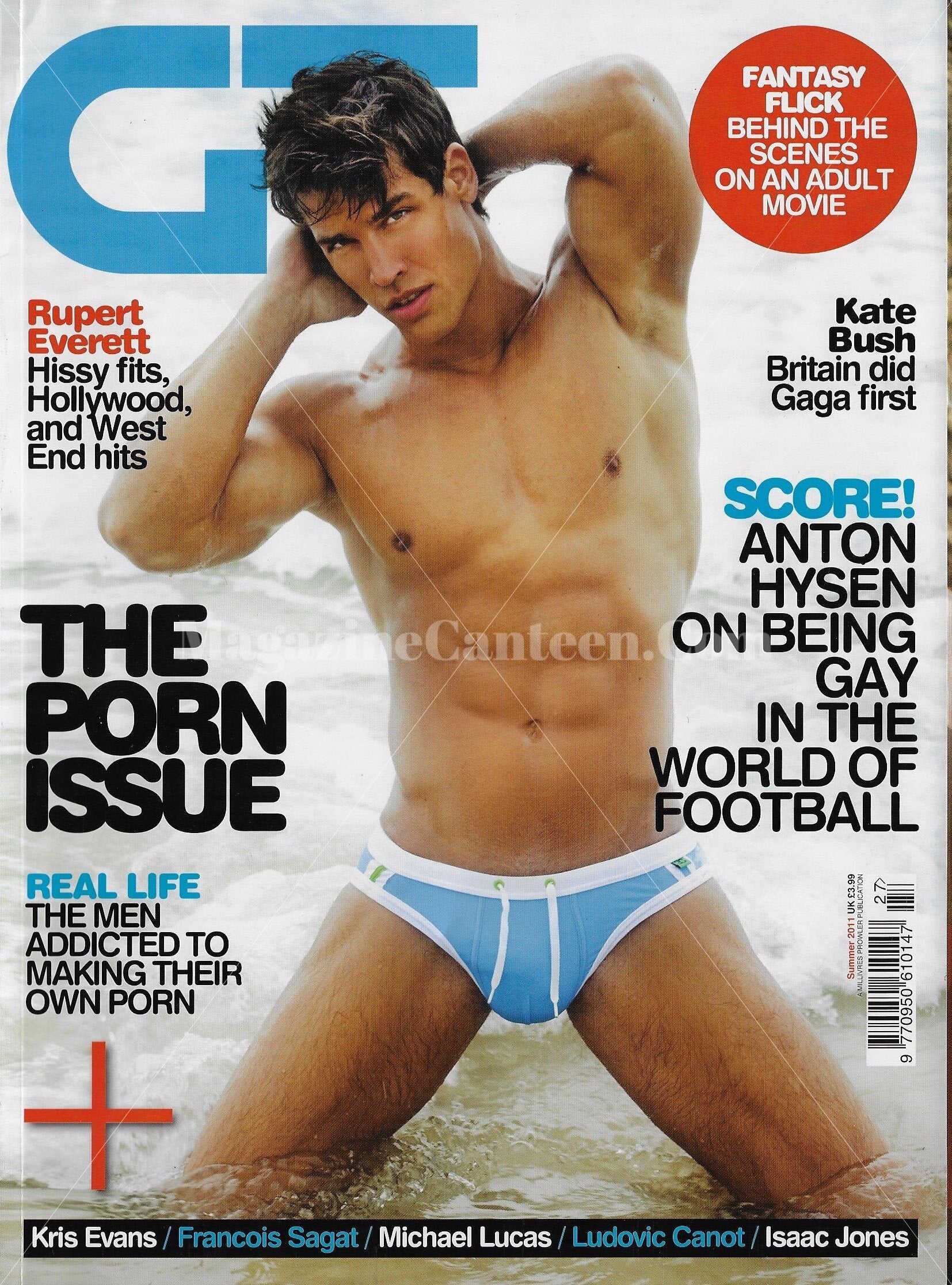 Gay Times Magazine - Kris Evans Francois Sagat